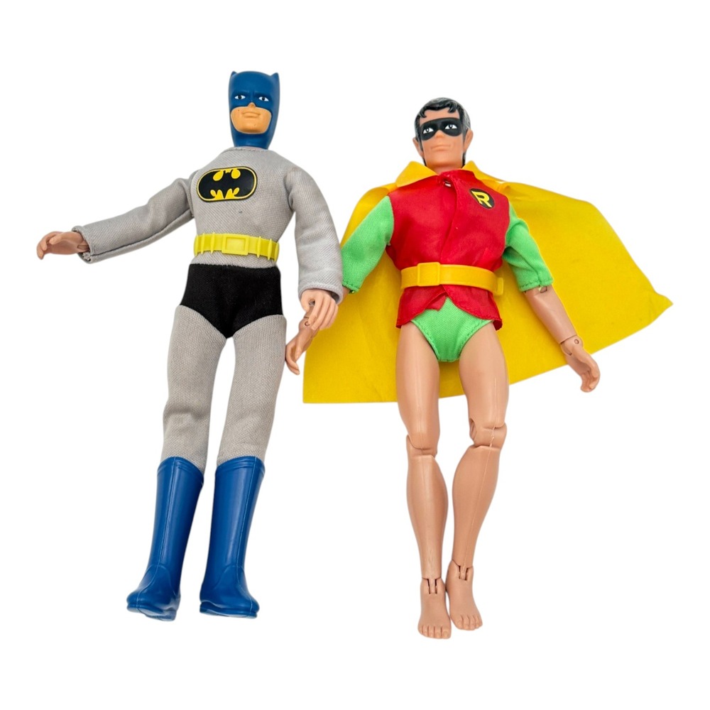 Batman and Robin Action Lot 2 Figures 8 inch Toy Company 2013